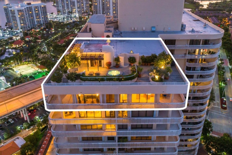 2-floor penthouse vacation-rental miami, fl