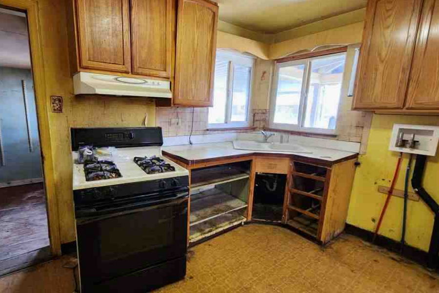 destroyed complete gut-rehab denver colorado flipper