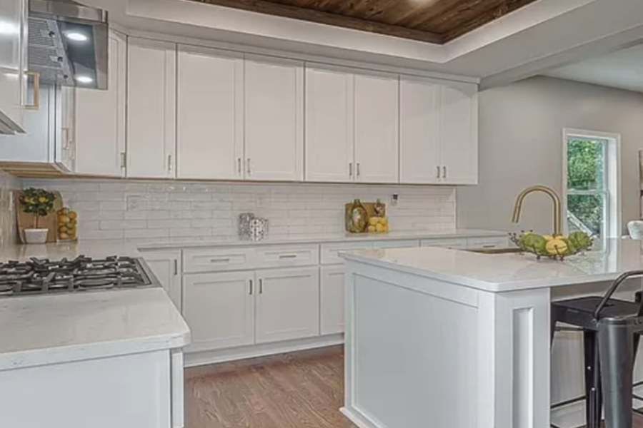 Kitchen after remodel in Decatur Georgia property