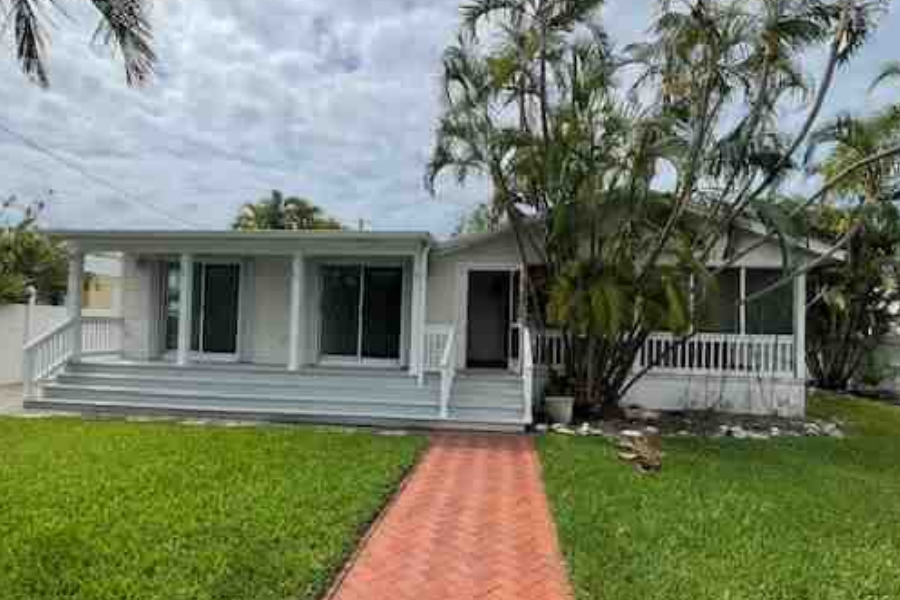 key west, fl fix-and-flip before front