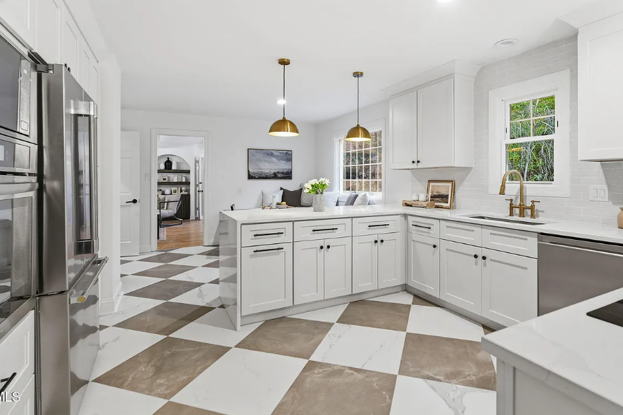 kitchen remodel after raleigh, nc fix-and-flip